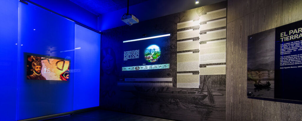 Pantallas Led de todos los tamaños en Colombia 9 Pantalla LED en museo para exhibiciones interactivas.